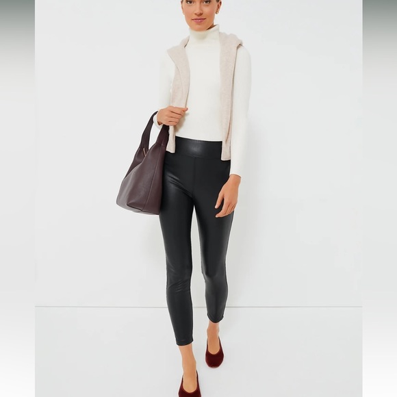 Tuckernuck Pants & Jumpsuits Tuckernuck Black Leather Leggings Nwt